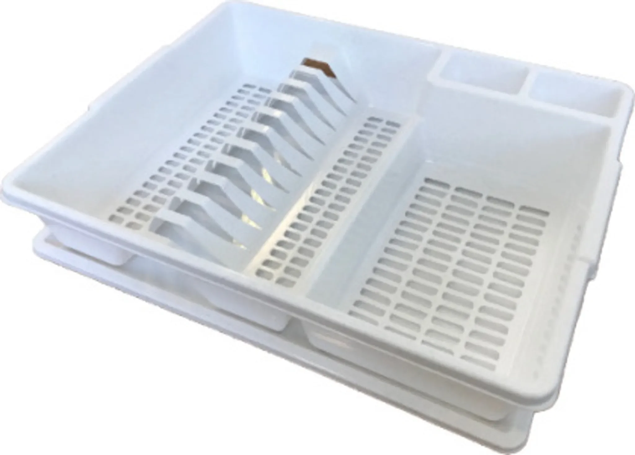 Geschirrabtropfer CLASSIC – 44×35 cm mit Tablett